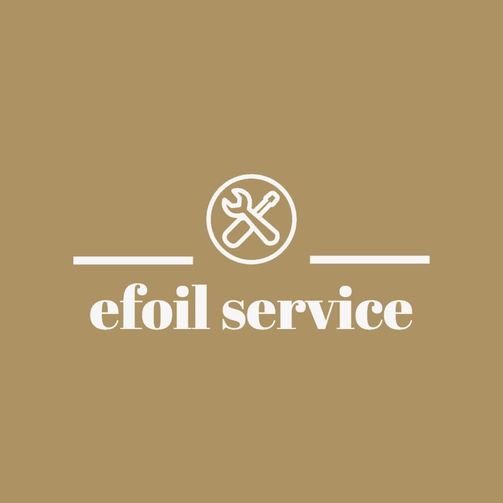 efoil service darkgold logo